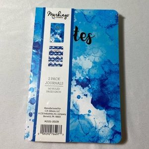 NWT Two-Pack Cute Blue Notebooks!